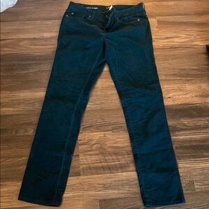 LOFT Green Straight Leg Classic Style